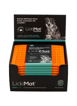 Lickimat Hundmatare Lickimat Tpr Orange