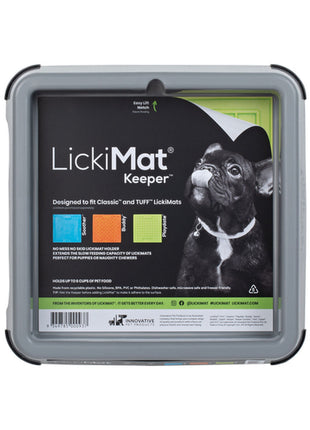 Lickimat Hundmatare Lickimat Indoor Keeper Grå Polypropen