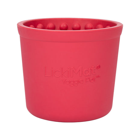 Lickimat Hundmatare Lickimat Rosa Gummi