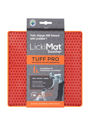 Lickimat Hundmatare Lickimat Orange Polypropen Tpr