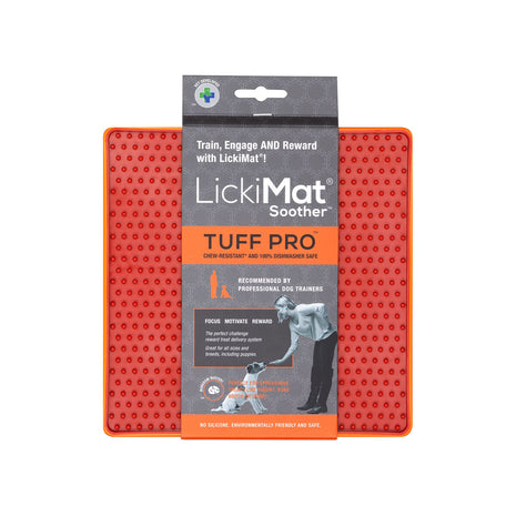 Lickimat Hundmatare Lickimat Orange Polypropen Tpr